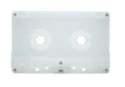 Ice White Cassette Shell Tab Out